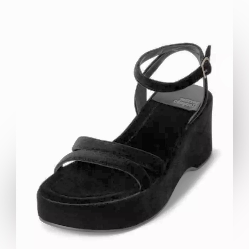 Free People X Jeffrey Campbell Black Platform Sandals size 10